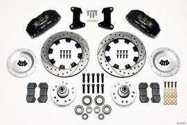WILWOOD 140-10742-D - Front Disc Brake Kit 74- 78 12.19in Drilled Rotor image
