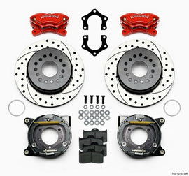 WILWOOD 140-10767-DR - Rear Brake Kit Dynalite Mopar / Dana w/Park Brk image