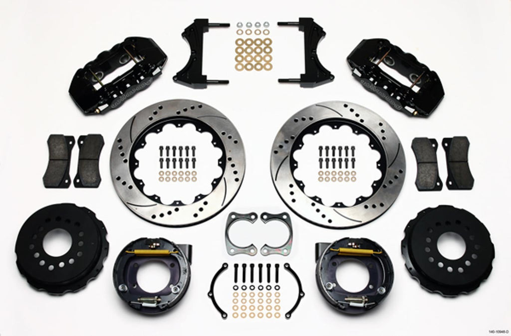 WILWOOD 140-10948-D - Brake Kit Rear Big Ford New 2.50in Offset image