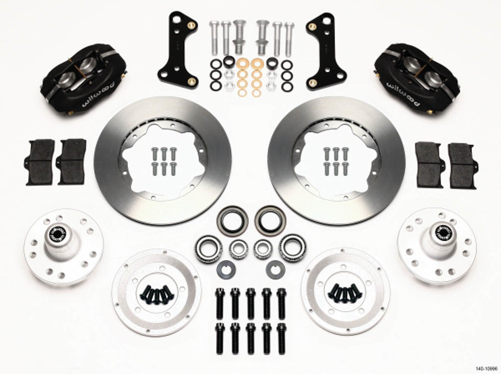 WILWOOD 140-10996 - HD Front Brake Kit 67-72 Camaro/Nova image