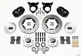 WILWOOD 140-11018-D - P/S Front Kit 87-93 Mustang 10.75in Rotor image