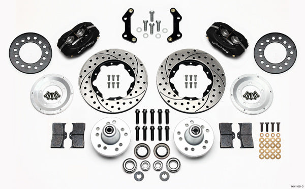 WILWOOD 140-11021-D - Front Disc Kit Mopar B&E Body HD for Disc Special image