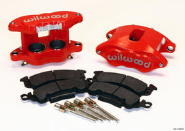 WILWOOD 140-11290-R - Front Caliper Kit D52 / Big GM Red Powdercoat image