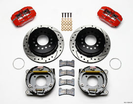 WILWOOD 140-11398-DR - Rear Disc Brake Kit 12- Bolt Chevy w/parking Brk image