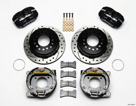 WILWOOD 140-11398-D - Rear Disc Brake Kit 12- Bolt Chevy w/Parking Brk image