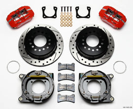 WILWOOD 140-11401-DR - Rear Disc Brake Kit w/ Park Brake 12 Bolt GM image