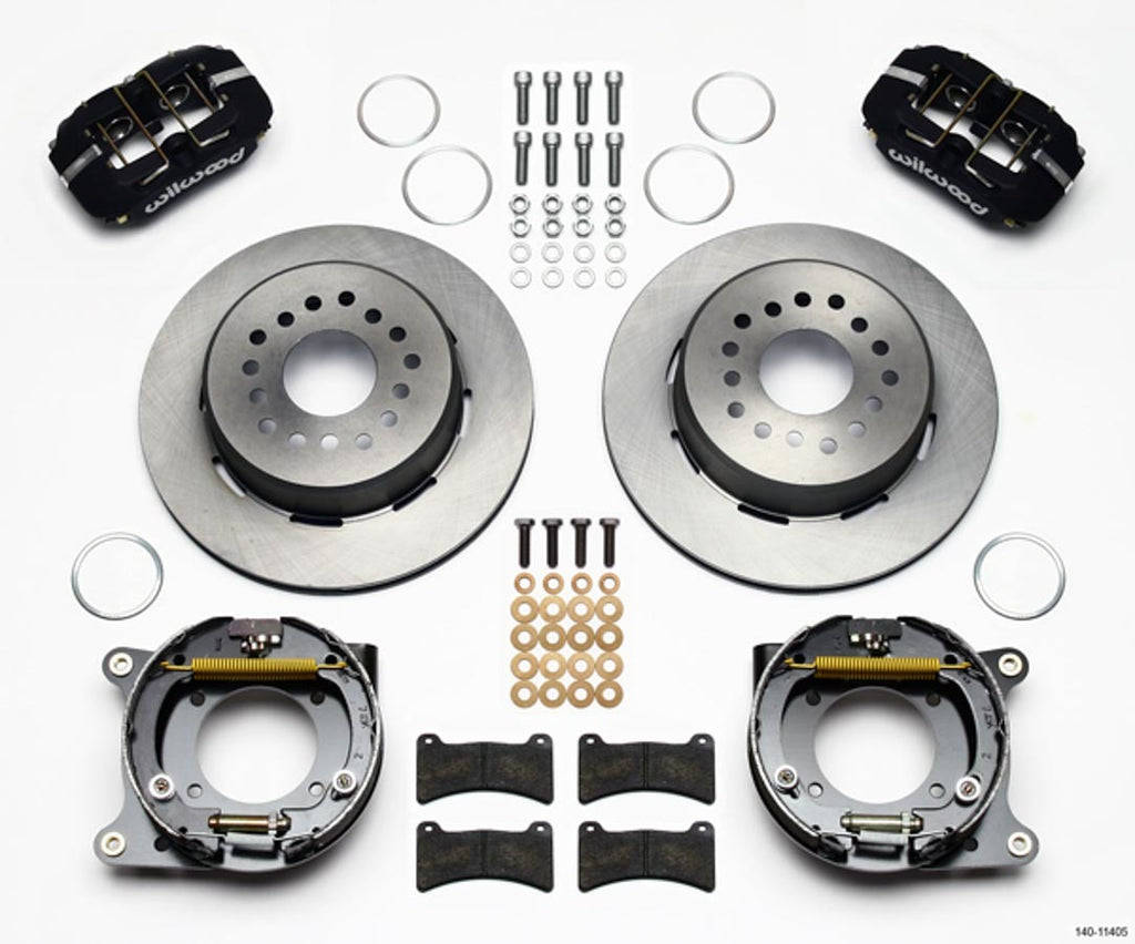 WILWOOD 140-11405 - Disc Brake Kit Rear 55- 57 Chevy 2.34in Offset image