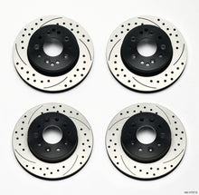 Load image into Gallery viewer, WILWOOD 140-11727-D - Rotor Kit Frt &amp; Rear C2 C3 Corvette 1PC Rotor image