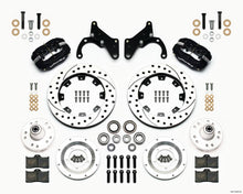 Load image into Gallery viewer, WILWOOD 140-12022-D - Front Disc Brake Kit Blk 65-68 Impala Drum 12.19 image