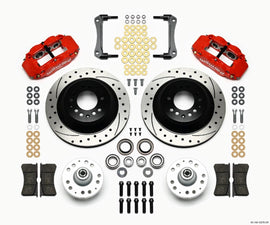 WILWOOD 140-12278-DR - Front Disc Brake Kit Blk 70-78 Camaro/Nova 12.88 image