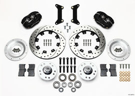 WILWOOD 140-12297-D - Front Brake Kit 80-87 GM G-Body 4 Piston Caliper image