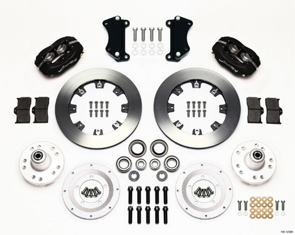 WILWOOD 140-12306 - Front Brake Kit Heidts / Ridetch Drop Spindle image