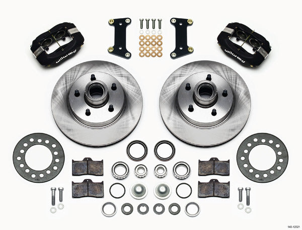 WILWOOD 140-12321 - Brake Kit Front Buick 41-56 5x5 BC 11.88in Dia image