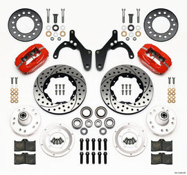 WILWOOD 140-12458-DR - Front Disc Brake Kit 59-64 Impa;la Corvette image