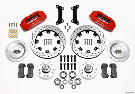 WILWOOD 140-12837-DR - Front Brake Kit 80-87 GM G-Body 6 Piston Caliper image