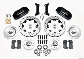 WILWOOD 140-12837-D - Front Brake Kit 80-87 GM G-Body 6 Piston Caliper image