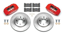 Load image into Gallery viewer, WILWOOD 140-12996-R - Brake Kit Front Honda/Acura Red image