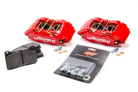 WILWOOD 140-13029-R - Caliper & Pad Kit Front Honda/Acura Red image