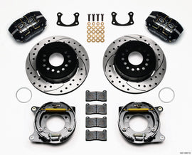 WILWOOD 140-13207-D - Rear Brake Kit Big Ford New 2.50in Blk Drilled image