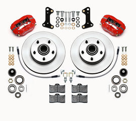 WILWOOD 140-15272-R - Front Disc Brake Kit 67- 69 Camaro w/Brake Lines image