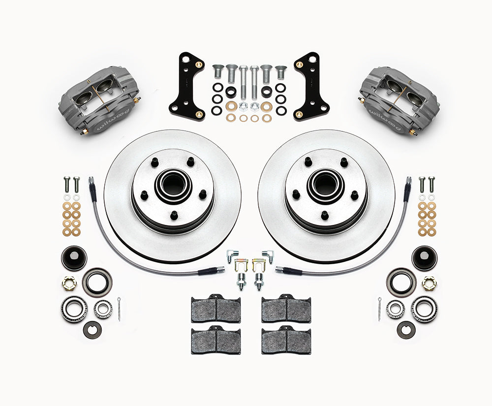 WILWOOD 140-15272 - Front Disc Brake Kit 67- 69 Camaro w/Brake Lines image