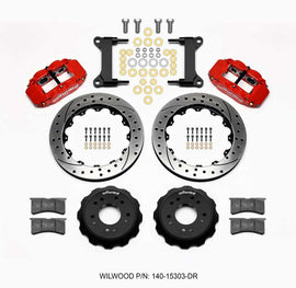 WILWOOD 140-15303-DR - Front Disc Brake Kit C10 Pro Spindle 13.06in image