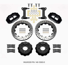 WILWOOD 140-15303-D - Front Disc Brake Kit C10 Pro Spindle 13.06in image
