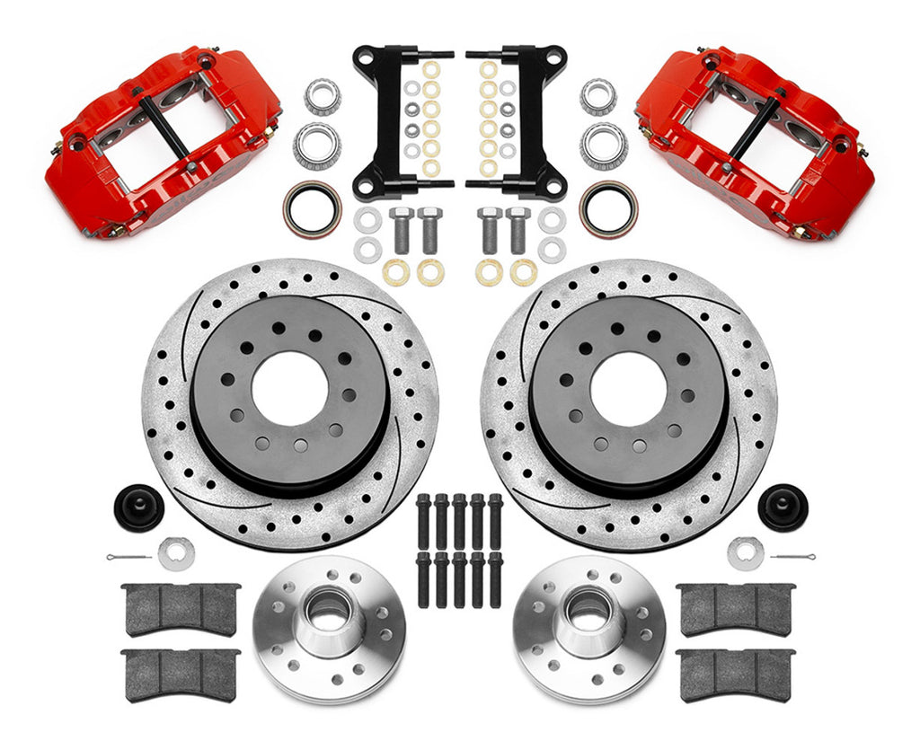 WILWOOD 140-15948-DR - Brake Kit Front GM C1500 88-98 5 Lug 12.19in Rtr image