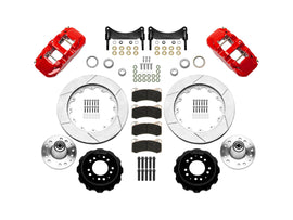 WILWOOD 140-16246-R - Brake Kit Front 80-87 GM G-Body Aero 6 Red image