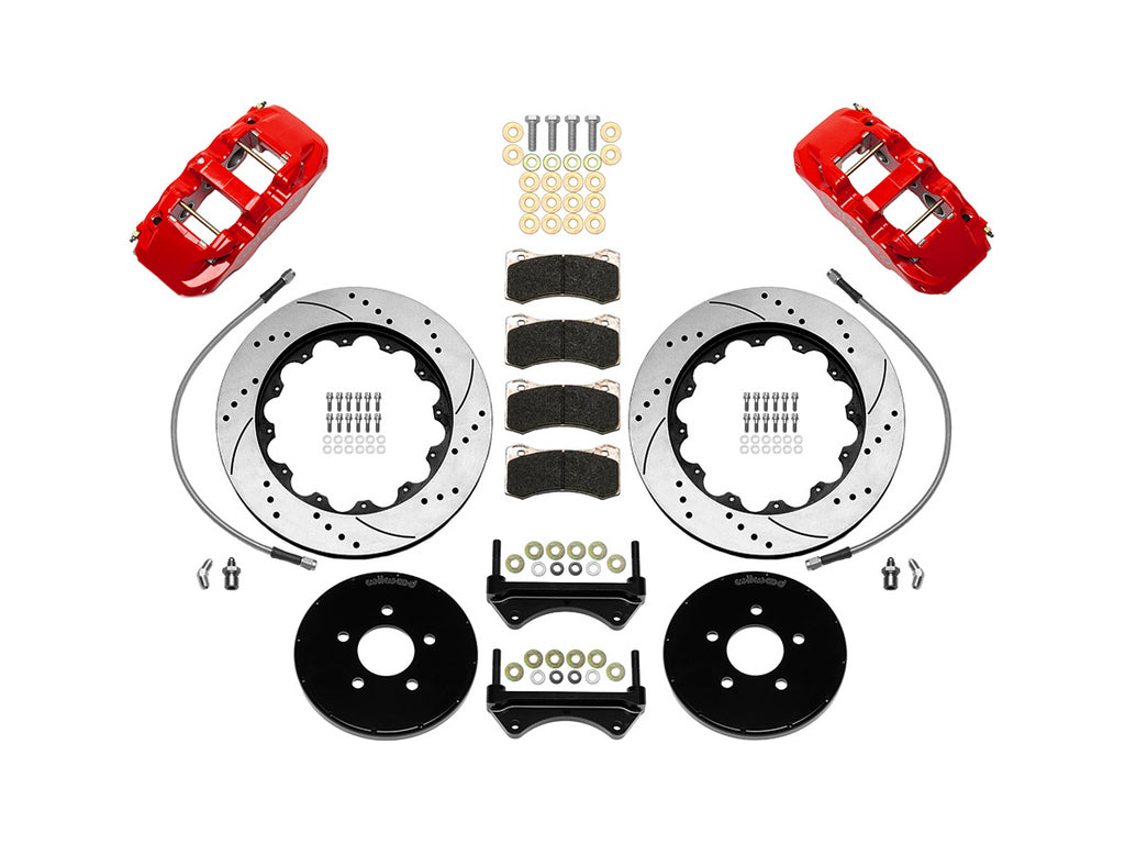 WILWOOD 140-16403-DR - Brake Kit Front 94-04 Mustang 5 Lug Aero 6 image
