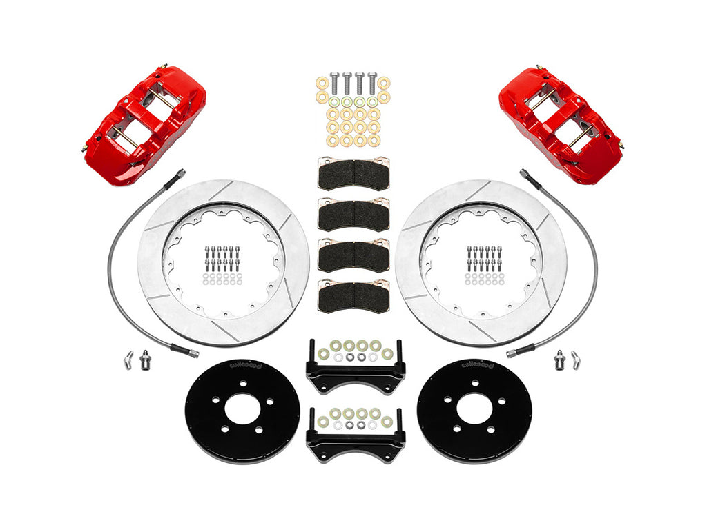 WILWOOD 140-16403-R - Brake Kit Front 94-04 Mustang 5 Lug Aero 6 image