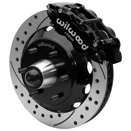WILWOOD 140-16457-D - Front Brake Kit C10 6Lug FNSL6R 13in Drilled Blk image