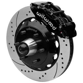 WILWOOD 140-16458-D - Front Brake Kit C10 6Lug FNSL6R 14in Drilled Blk image