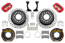 Load image into Gallery viewer, WILWOOD 140-17120-DR - Brake Kit Rear Red FDP Drilled 11in GM G Body image