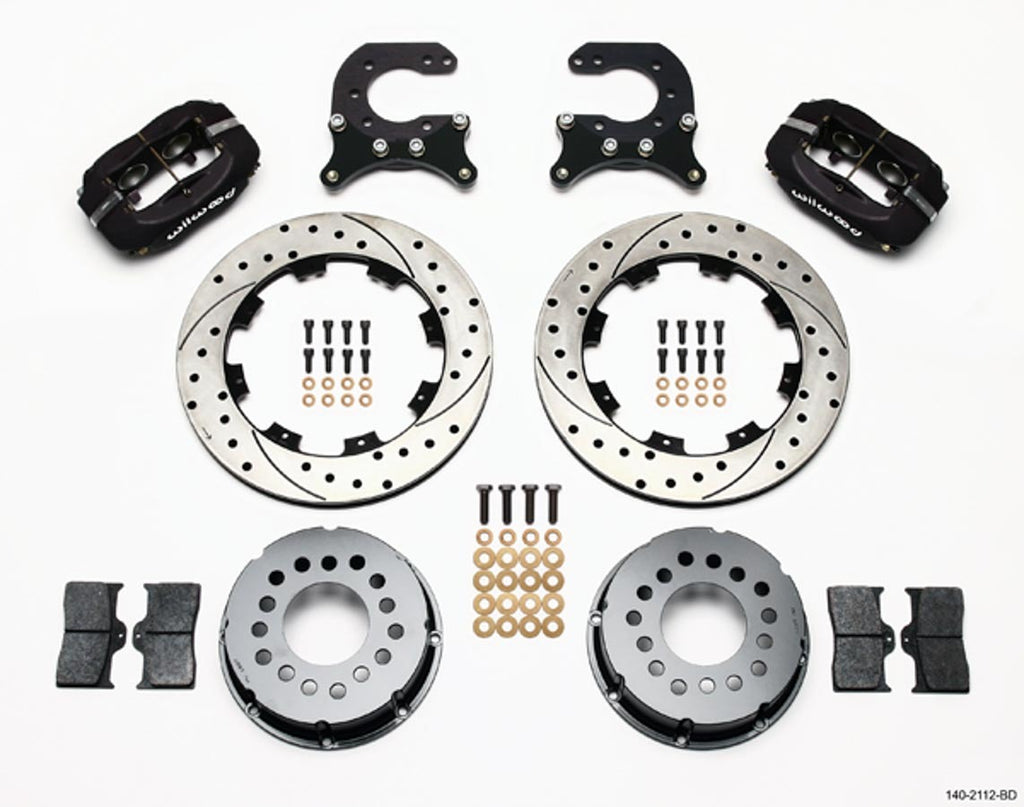 WILWOOD 140-2112-BD - Disc Brake Kit 12 Bolt Chevy image