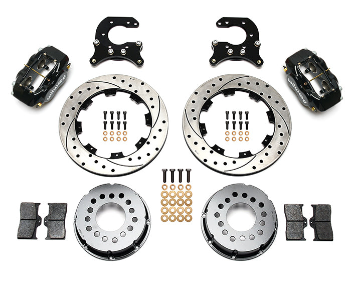 WILWOOD 140-2113-BD - P/S Rear Brake Kit Small Ford 2.66in image