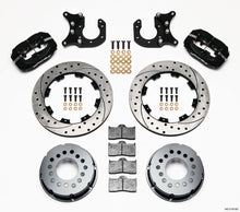 Load image into Gallery viewer, WILWOOD 140-2118-BD - P/S Rear Disc Kit New Big Ford Drilled image