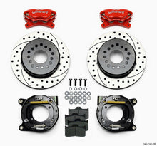 Load image into Gallery viewer, WILWOOD 140-7141-DR - Rear Disc Brake Kit w/ Park Brake Chevy image