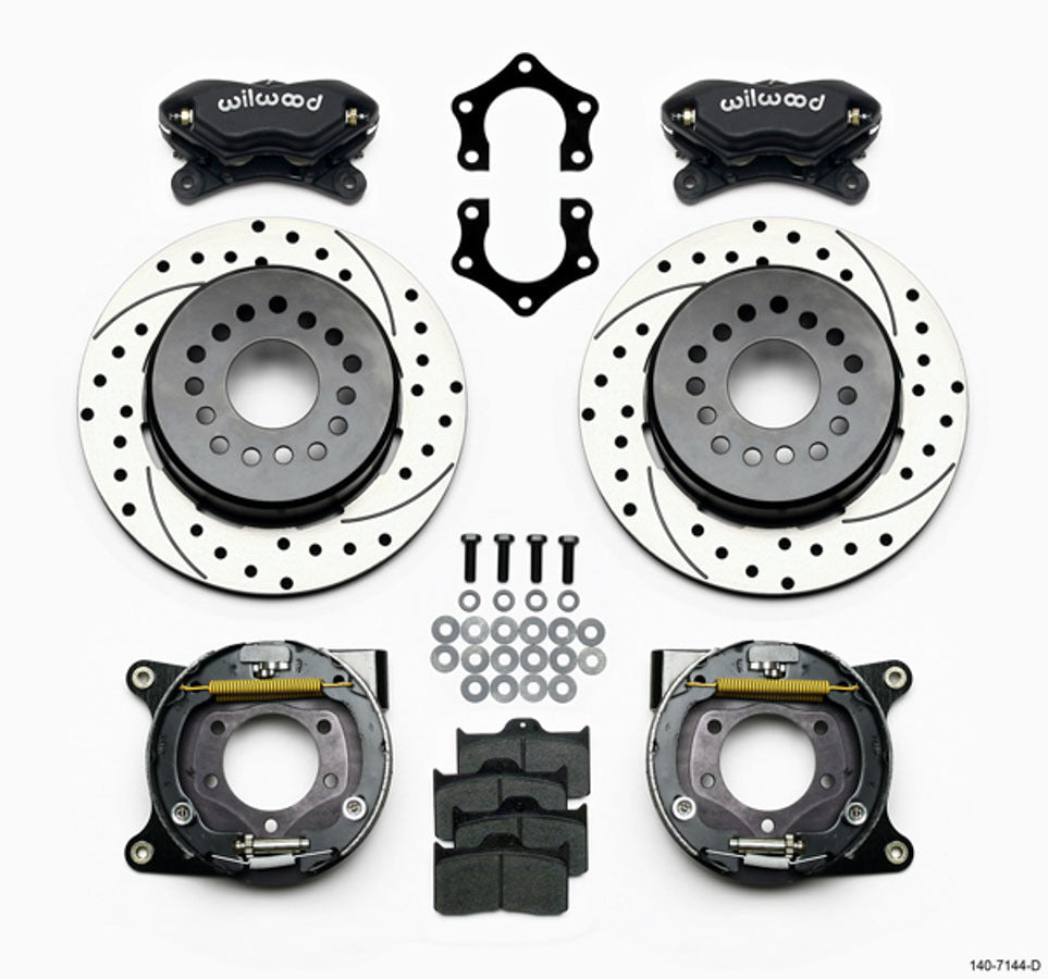 WILWOOD 140-7144-D - P/S Park Brake Kit Mopar Dana image