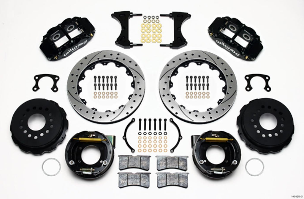 WILWOOD 140-9219-D - Rear Disc Brake Kit Ford New Style 12.88 Rotor image