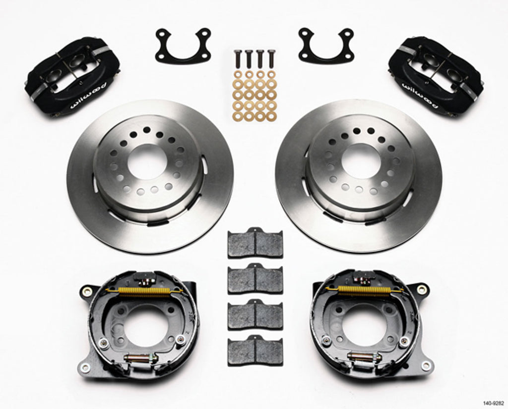 WILWOOD 140-9282 - P/S Park Brake Kit Small Ford 2.50in image