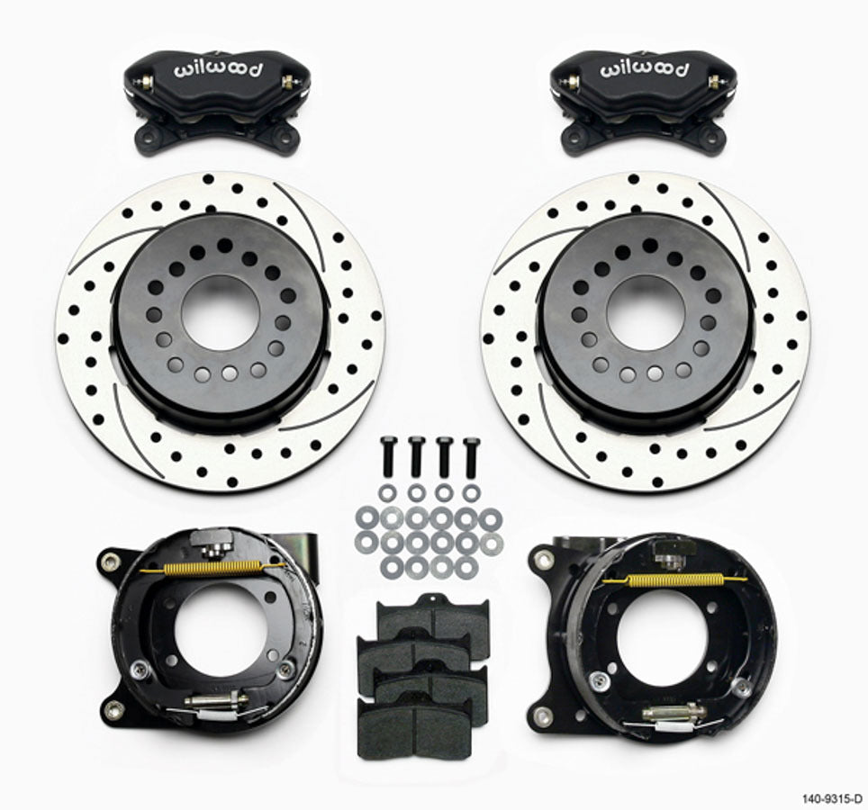 WILWOOD 140-9315-D - Rear Disc Brake Kit GM 12-Bolt 12.19 Rotor image