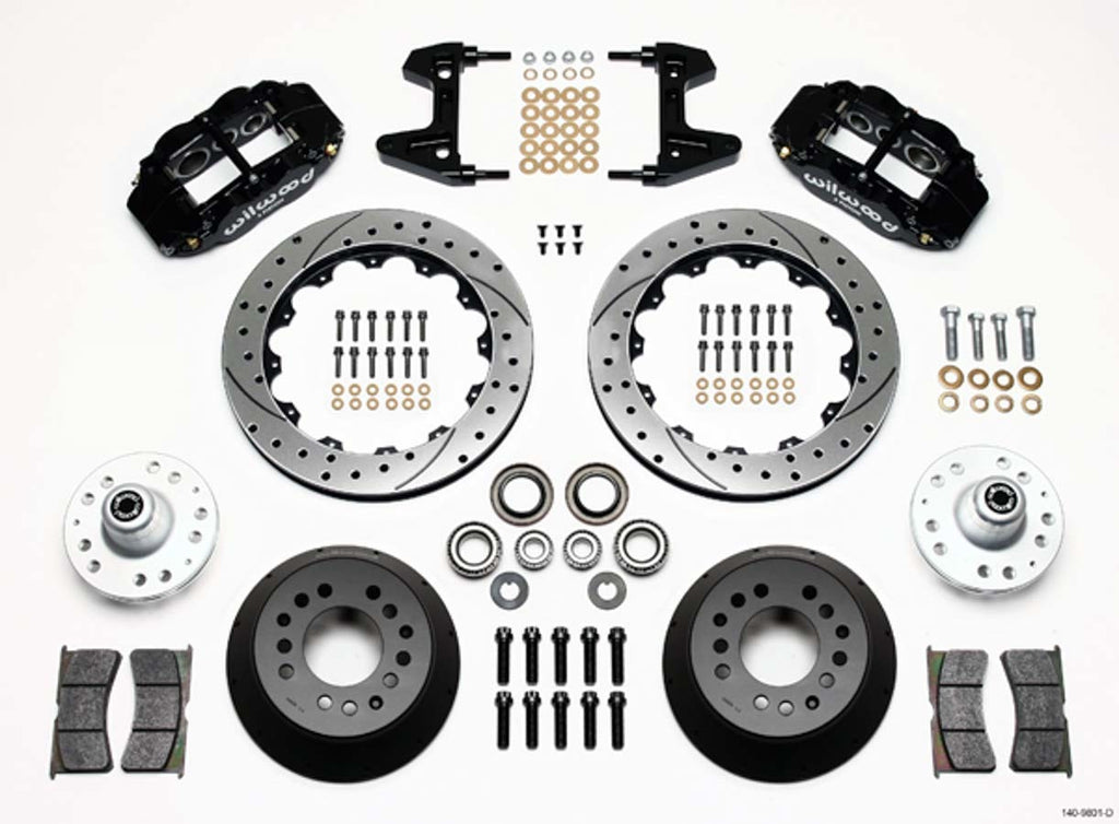 WILWOOD 140-9801-D - Brake Kit Front Mustang II 74-78 13in Rotor image