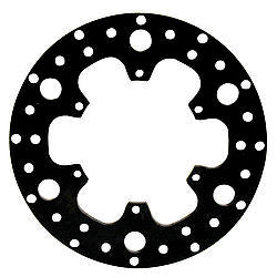 WILWOOD 160-3455 - Rotor 6BT .350in 10.5 x 5.5 Frt Midget Drilled image