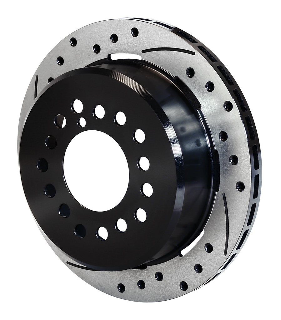 WILWOOD 160-9813-BK - Brake Rotor & Hat 5 Lug 12.19in L/H image