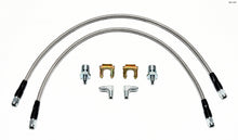 Load image into Gallery viewer, WILWOOD 220-11237 - Flex Brake Line Kit 22in L 3/8-24 to 90 Deg. image