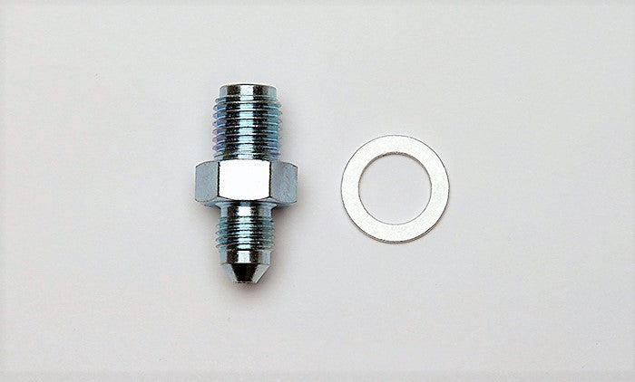 WILWOOD 220-14204 - Adapter Fitting -3an to 7/16-20 w/Crush Washer image