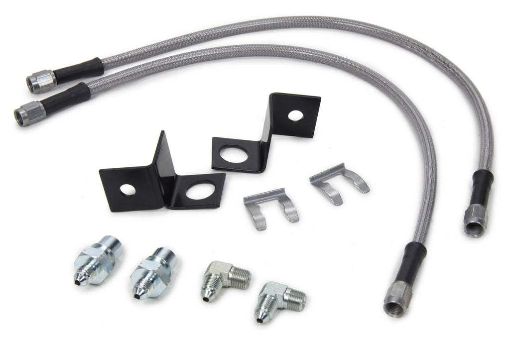 WILWOOD 220-14690 - Flex Brake Line Kit Ford Crown Vic 03-11 image