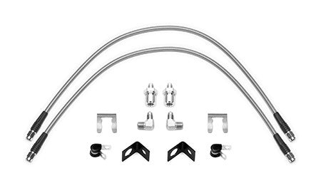 WILWOOD 220-16439 - Brake Line Kit 25in x 3/8-24 to 90 Deg. image