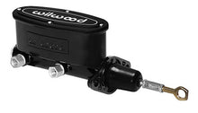 Load image into Gallery viewer, WILWOOD 260-14157-BK - Master Cylinder Tandem 15/16in Bore Blkw/Rod image